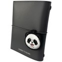 Zestaw 2w1 notatnik Nimmy New Big-Eye Cute Pets 2.0 + długopis Panda czarny