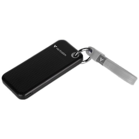 Dysk Zewnętrzny Verbatim Pocket SSD 128GB USB-C 3.2 gen.2 czarno-szary 32432