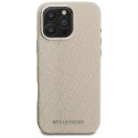 Etui Karl Lagerfeld FW Stamped Karl MagSafe do iPhone 16 Pro Max beżowy