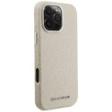 Etui Karl Lagerfeld FW Stamped Karl MagSafe do iPhone 16 Pro Max beżowy