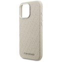 Etui Karl Lagerfeld FW Stamped Karl MagSafe do iPhone 16 Pro Max beżowy