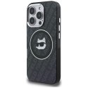 Etui Karl Lagerfeld IML Choupette Head Logo MagSafe do iPhone 16 Pro Max czarny