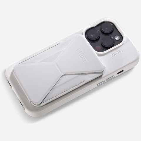 Magnetyczny portfel i stojak na telefon Moft Movas Snap-On MagSafe misty cove