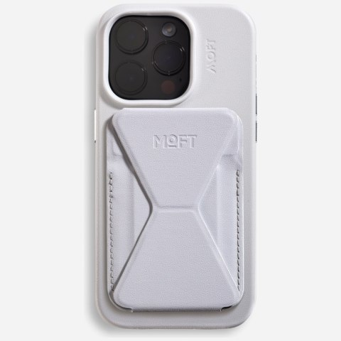Magnetyczny portfel i stojak na telefon Moft Movas Snap-On MagSafe misty cove