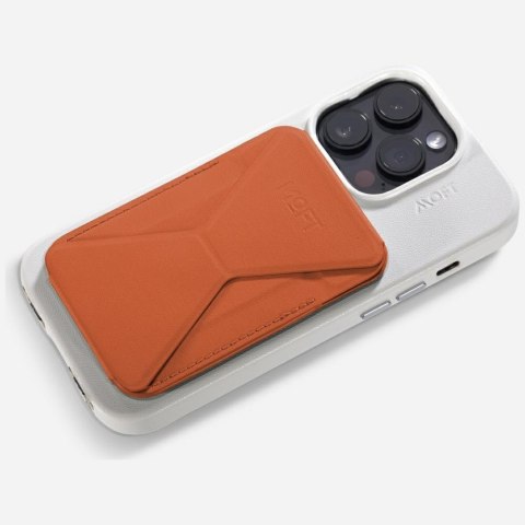 Magnetyczny portfel i stojak na telefon Moft Movas Snap-On MagSafe sunrise
