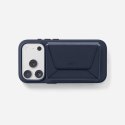 Magnetyczny portfel statyw Moft Agile Travel MagSafe granatowy