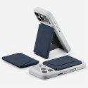 Magnetyczny portfel statyw Moft Agile Travel MagSafe granatowy