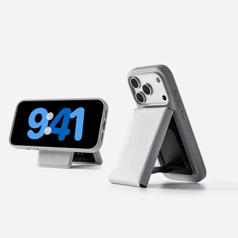 Magnetyczny portfel statyw Moft Agile Travel MagSafe misty cove