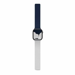 Pasek Moft Snap Duo do Apple Watch 1-5/6/7/8/9/10/11/SE/SE 2/SE 3/Ultra/Ultra 2/Ultra 3 (42/44/45/46/49 mm) granatowy/mist