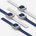 Pasek Moft Snap Duo do Apple Watch 1-5/6/7/8/9/10/11/SE/SE 2/SE 3/Ultra/Ultra 2/Ultra 3 (42/44/45/46/49 mm) granatowy/mist
