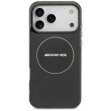 Etui AMG Double Layer Transparent Smocked MagSafe do iPhone 17 Pro Max czarny