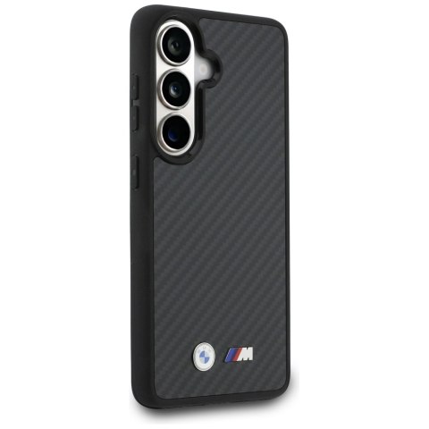 Etui BMW M Kevlar Logo MagSafe doSamsung Galaxy S26 czarny