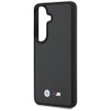 Etui BMW M Kevlar Logo MagSafe doSamsung Galaxy S26 czarny