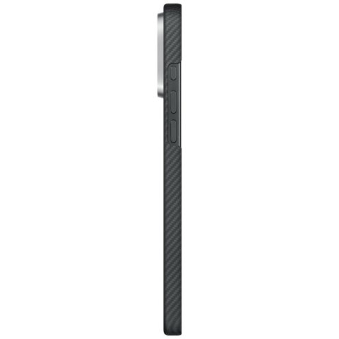 Etui PITAKA Ultra-Slim PitaTap MagSafe do iPhone 16 Pro Max czarno szary