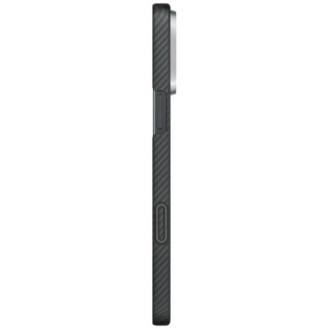 Etui PITAKA Ultra-Slim PitaTap MagSafe do iPhone 16 Pro Max czarno szary