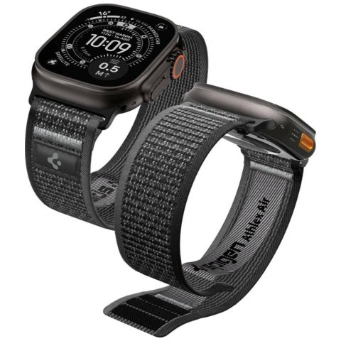Pasek Spigen Athlex Air 2 do Apple Watch 8/9/10/11/SE/Ultra (44/45/46/49mm) szary