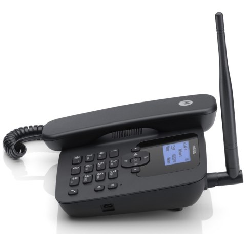 Telefon stacjonarny 4G Motorola FW410L czarny