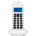 Telefon stacjonarny bezprzewodowy Motorola C1001CB+ biały