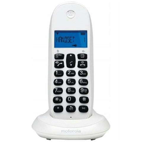 Telefon stacjonarny bezprzewodowy Motorola C1001CB+ biały