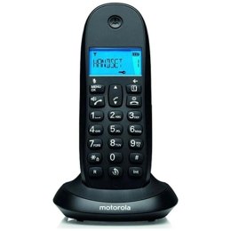 Telefon stacjonarny bezprzewodowy Motorola C1001CB+ czarny