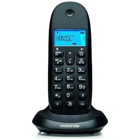 Telefon stacjonarny bezprzewodowy Motorola C1001CB+ czarny