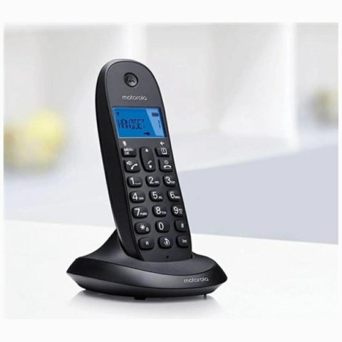 Telefon stacjonarny bezprzewodowy Motorola C1001CB+ czarny