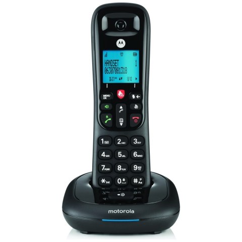 Telefon stacjonarny bezprzewodowy Motorola CD4001 czarny