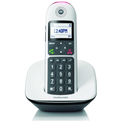 Telefon stacjonarny bezprzewodowy Motorola CD5001 biały