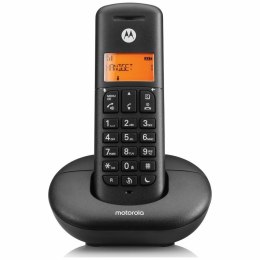 Telefon stacjonarny bezprzewodowy Motorola E201 czarny