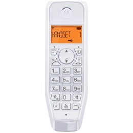 Telefon stacjonarny bezprzewodowy zestaw 2 szt. Motorola S1202 biały