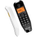 Telefon stacjonarny bezprzewodowy zestaw 2 szt. Motorola S1202 czarny biały