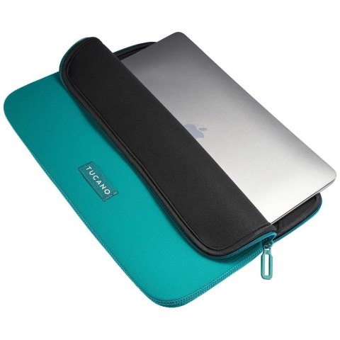 Torba na laptopa Tucano Colore Sleeve na laptopa 13"/14" petroleum