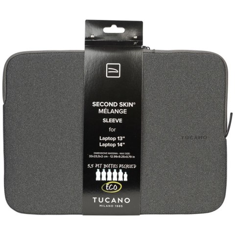 Torba na laptopa Tucano Melange Sleeve na laptopa 13"/14" czarny