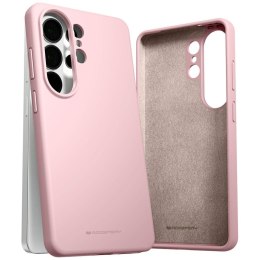 Etui Mercury Silicone do Samsung Galaxy S26 Ultra różowo-piaskowy