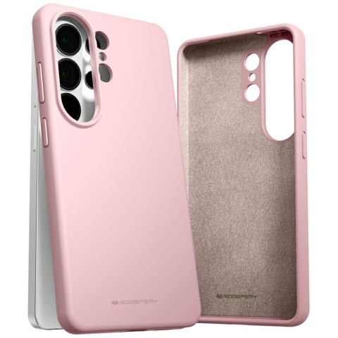 Etui Mercury Silicone do Samsung Galaxy S26 Ultra różowo-piaskowy