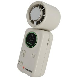 Mini wiatrak Verbatim Cool `n` Go Ice Touch biało srebrny 32346