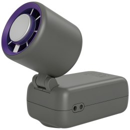 Mini wiatrak Verbatim Cool `n` Go Ice Touch fioletowo szary 32347