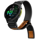 Pasek Spigen Athlex Air Quickfit do Garmin 22 mm czarno pomarańczowy