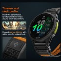Pasek Spigen Athlex Air Quickfit do Garmin 22 mm czarno pomarańczowy