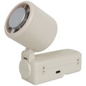 Ręczny wiatrak Verbatim Cool `n` Go Ice Touch Pro biało srebrny 32348