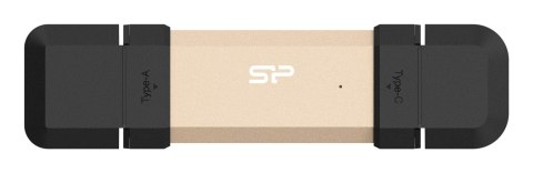 Silicon Power DS72 pamięć USB 250 GB USB Type-A / USB Type-C 3.2 Gen 2 (3.1 Gen 2) Złoto
