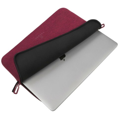 Torba na laptopa Tucano Melange Sleeve na laptopa 15.6" burgundowy