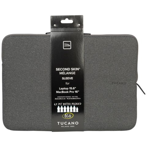 Torba na laptopa Tucano Melange Sleeve na laptopa 15.6" czarny