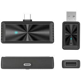 Adapter samochodowy 4smarts transmiter Screen Mirroring CarPlay czarny