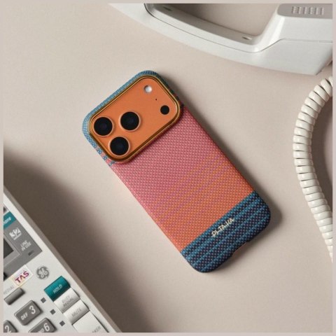 Etui PITAKA Edge Case California Dream 04 do iPhone 17 Pro Max / 18 Pro Max sunset