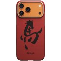 Etui PITAKA Edge Case Ink Horse Painting do iPhone 17 Pro / 18 Pro cinnabar