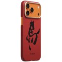 Etui PITAKA Edge Case Ink Horse Painting do iPhone 17 Pro / 18 Pro cinnabar
