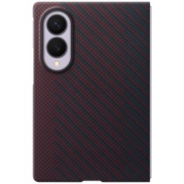 Etui Samsung Carbon Magnet do Galaxy Z Fold8 czerwony