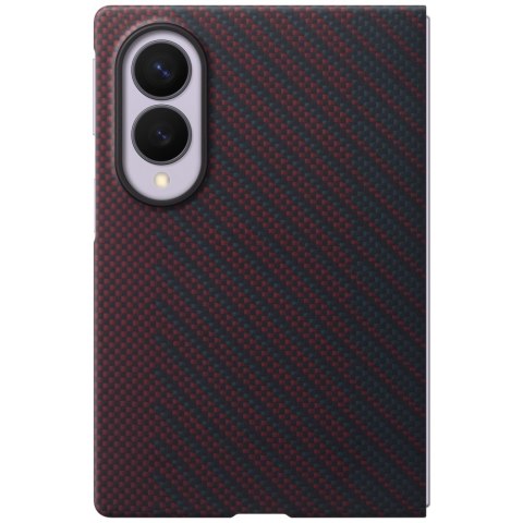 Etui Samsung Carbon Magnet do Galaxy Z Fold8 czerwony
