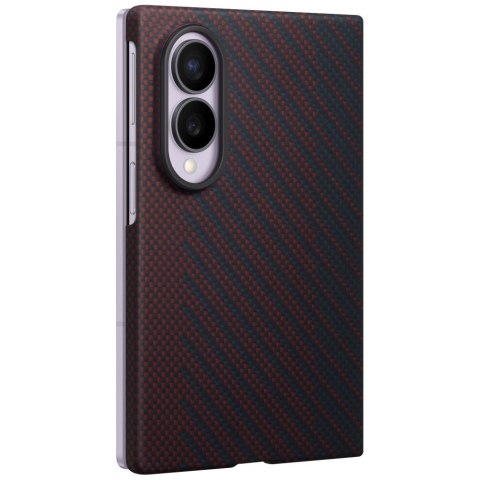 Etui Samsung Carbon Magnet do Galaxy Z Fold8 czerwony